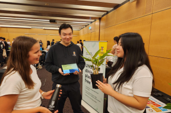 UNSW Business School Student Ambassadors held a stall at the UNSW Business School Community Kick-Off T1 2023