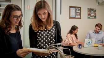 A group of law students at the Kingsford Legal Centre