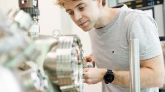 Students learning in the Science facilities at the UNSW Kensington campus