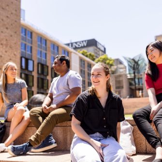 Students learning in the Science facilities at the UNSW Kensington campus