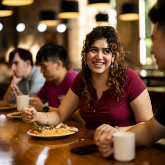 Students at UNSW on-campus accommodation