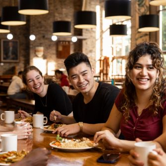 Students at UNSW on-campus accommodation