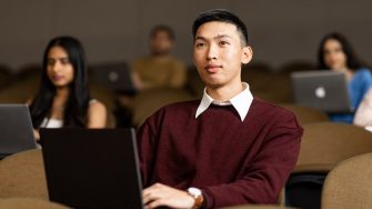 Students at UNSW Sydney Kensington campus