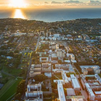 Aerial photograph of UNSW Kensington campus.