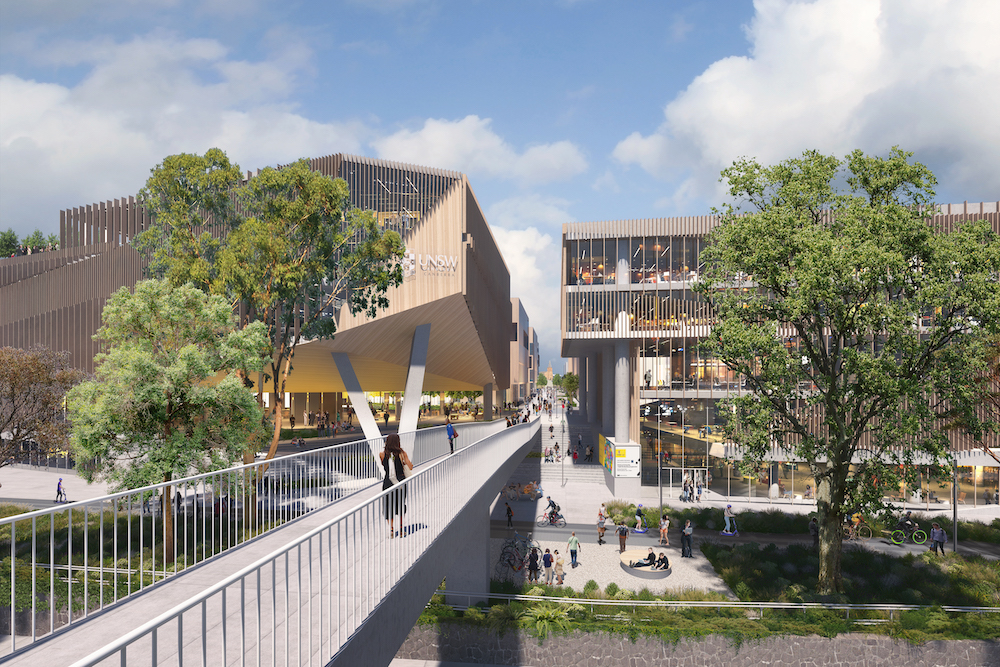 UNSW Canberra City Campus illustration